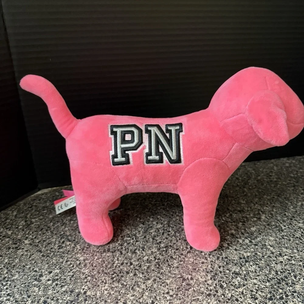 Victoria's Secret PINK Nation Plush Dog Stuffed Animal Large 13